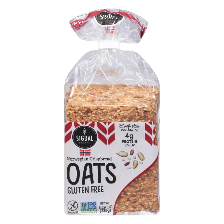 Gluten Free Oats Norwegian Crispbread