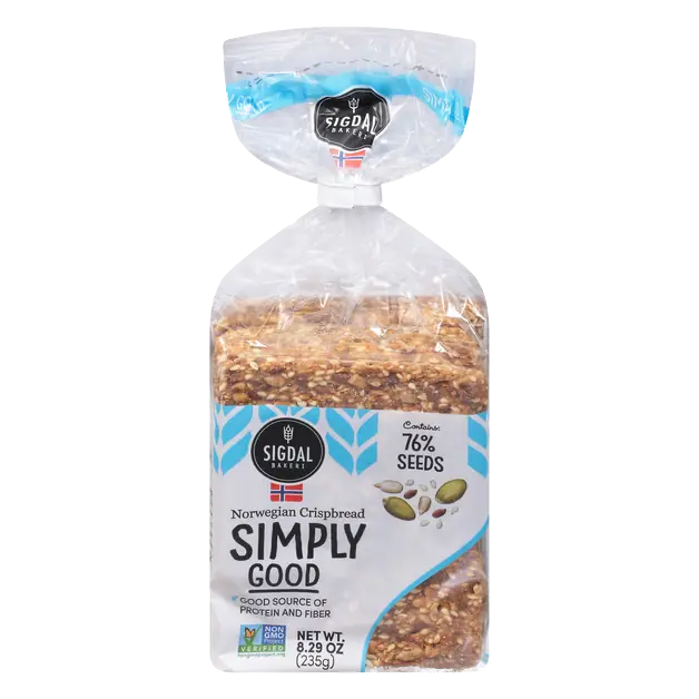 Gluten Free Simply Good Norwegian Crispbread Crackers