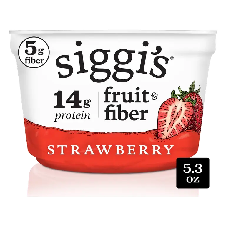 siggi's Fruit & Fiber Strawberry Yogurt, 5.3oz