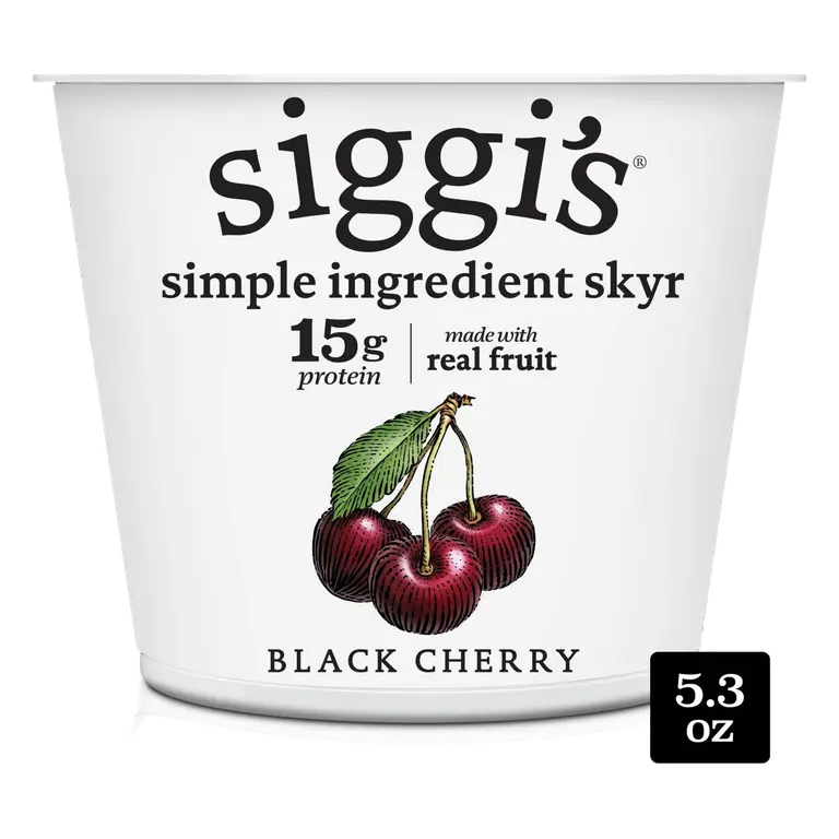 Black Cherry Icelandic Style Cream-Skyr Strained Low-Fat Yogurt