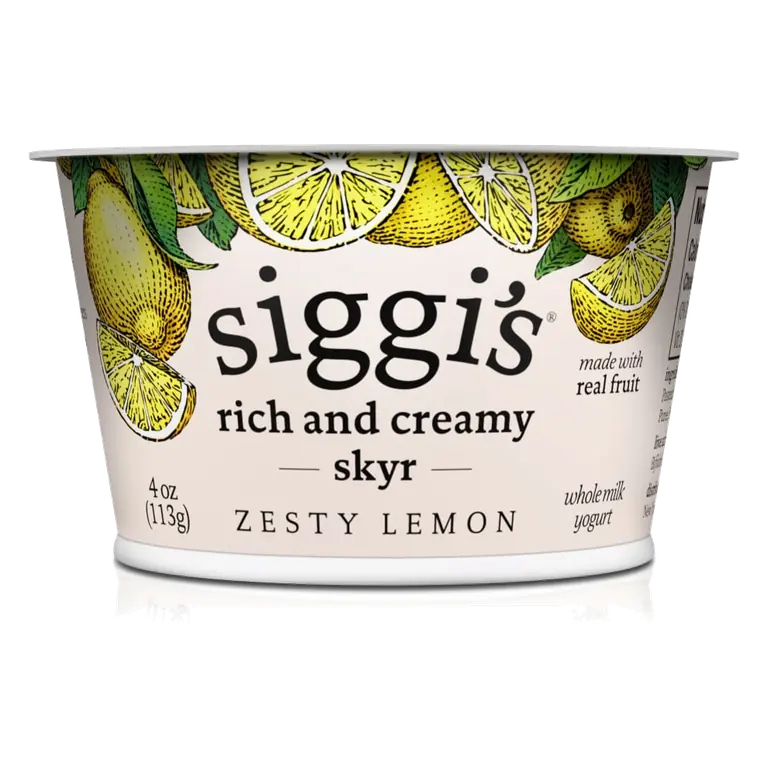 Lemon Triple Cream Icelandic-Style Strained Yogurt