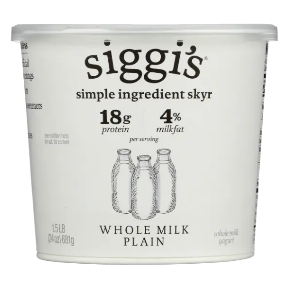Plain Icelandic Cream-Skyr Strained Whole-Milk Yogurt