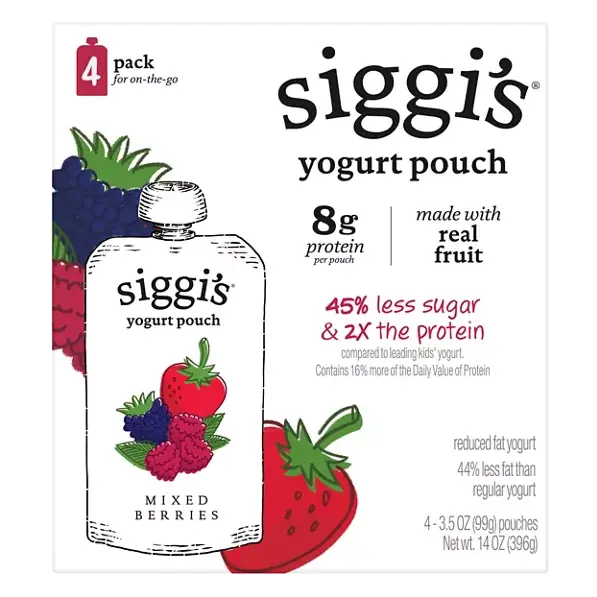 Reduced Fat Mixed Berries Yogurt