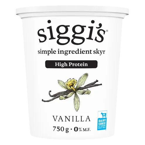 Skyr Yogurt 0% Vanilla 750 g