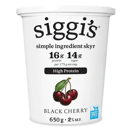 Skyr 2% Yogurt Black Cherry 650 g
