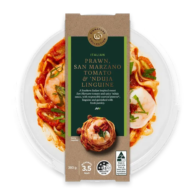 King Prawn & Tomato Linguine