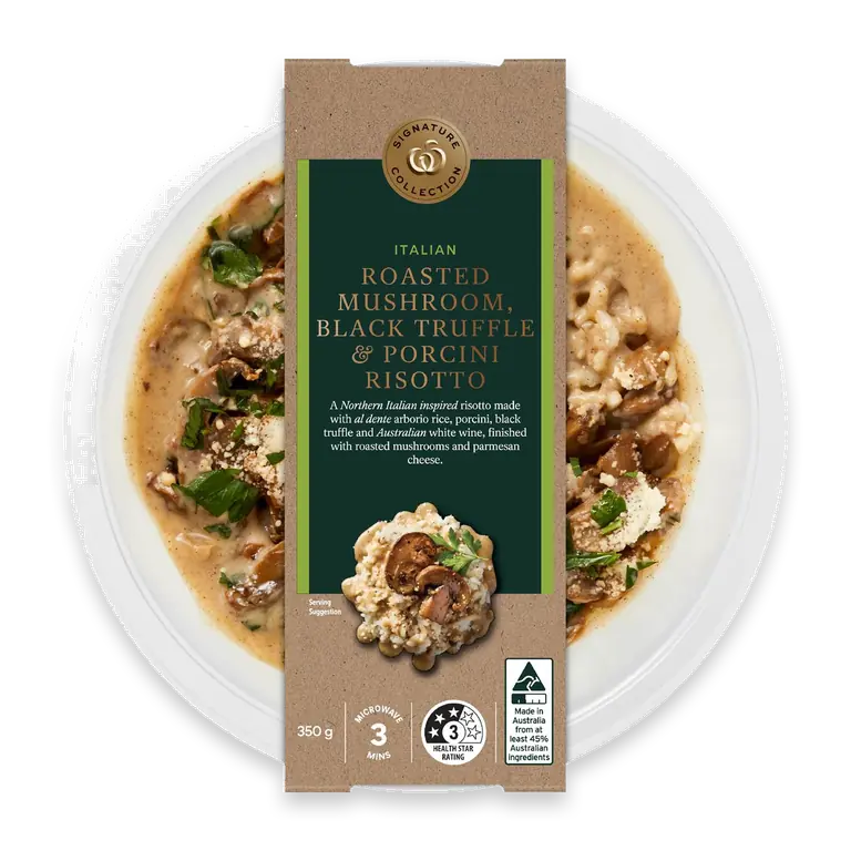 Roasted Mushroom Black Truffle & Porcini Risotto