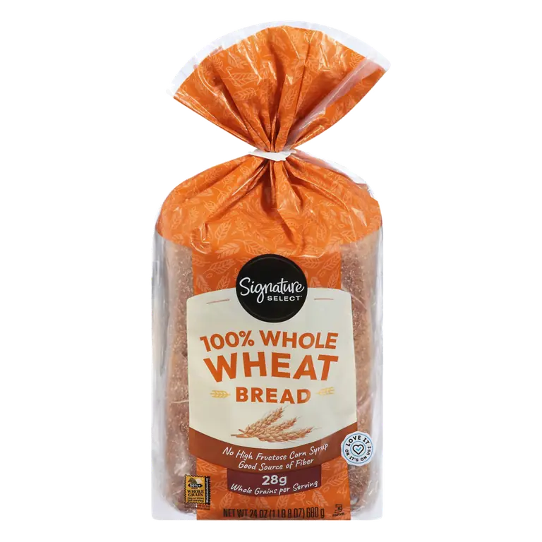 100% Whole Wheat Bread, 100% Whole Wheat