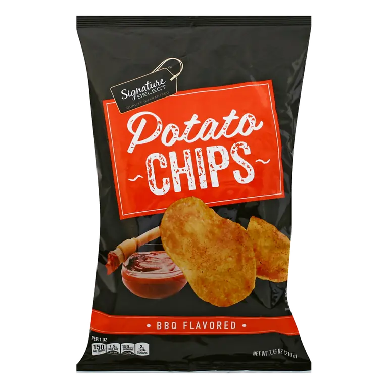 Bbq Flavored Potato Chips