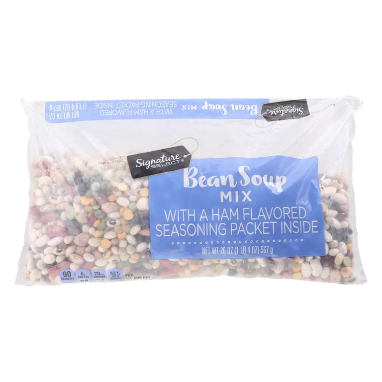 Bean Soup with a Ham Flavored Mix