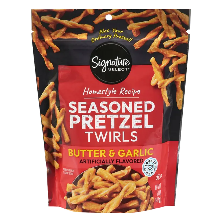 Butter & Garlic Pretzel Twirls