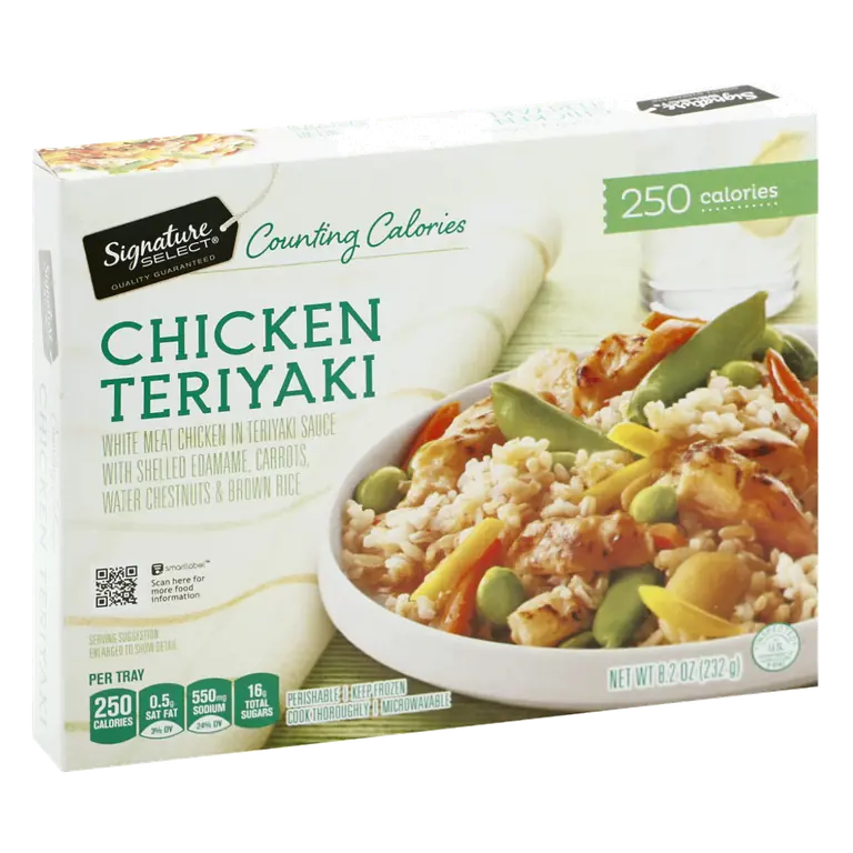 Chicken Teriyaki White Meat Chicken in Teriyaki Sauce with Shelled Edamame