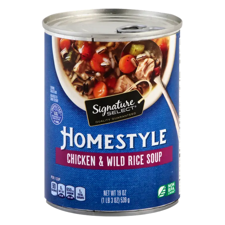 Chicken & Wild Rice Homestyle Soup