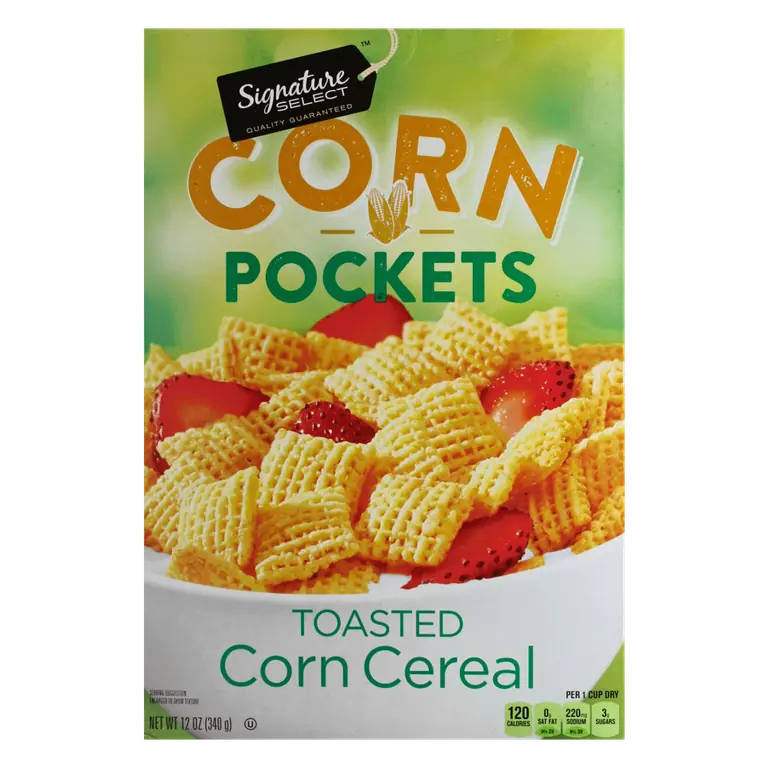 Corn Pockets Toasted Corn Cereal