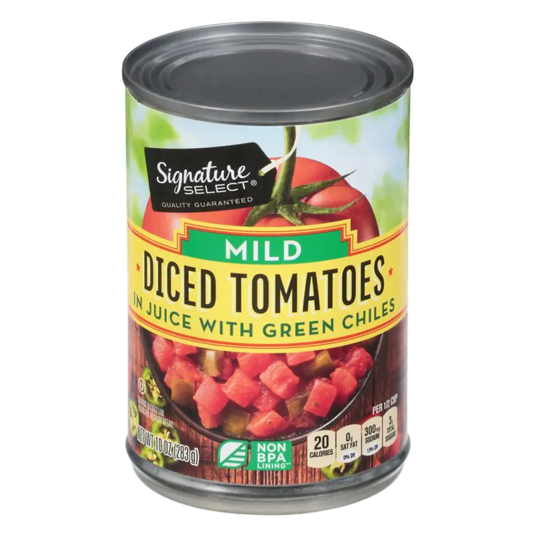 Diced Tomatoes with Green Chiles