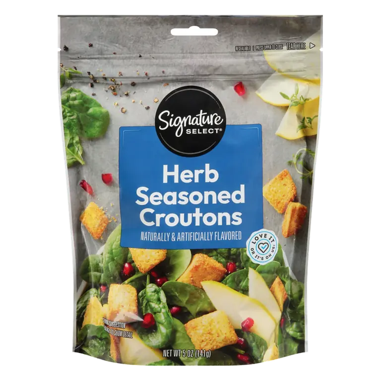 Herb Seasoned Flavored Croutons