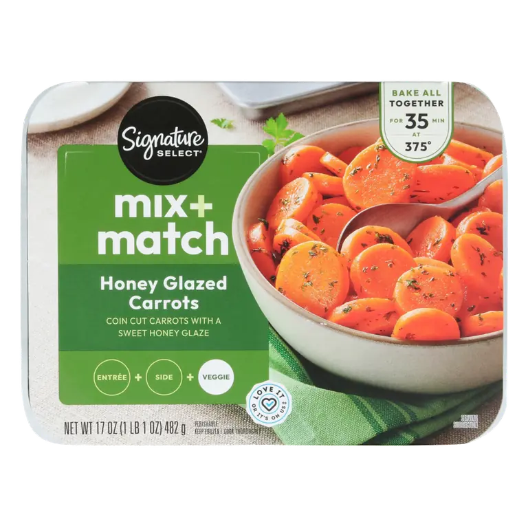 Honey Glazed Carrots Mix + Match