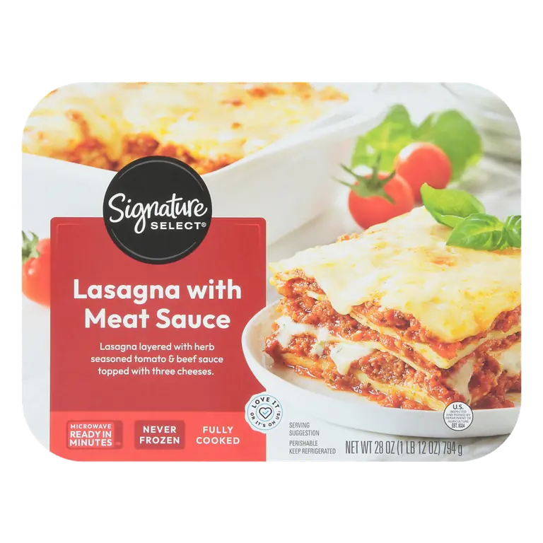 Lasagna with Meat Sauce
