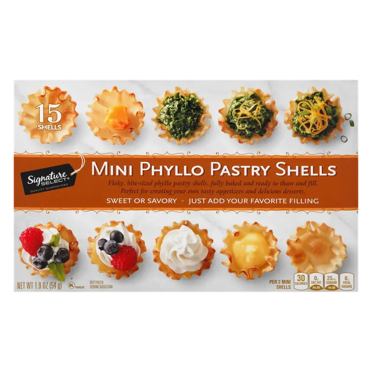 Mini Phyllo Pastry Shells