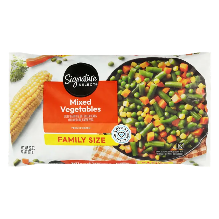 Mixed Vegetables Diced Carrots