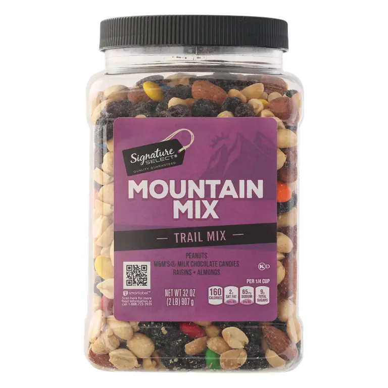 Mountain Mix Peanuts, M&M's Brand Milk Chocolate Candies