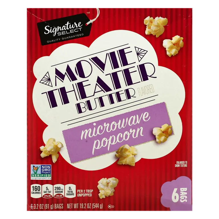 Movie Theater Butter Flavored Microwave Popcorn