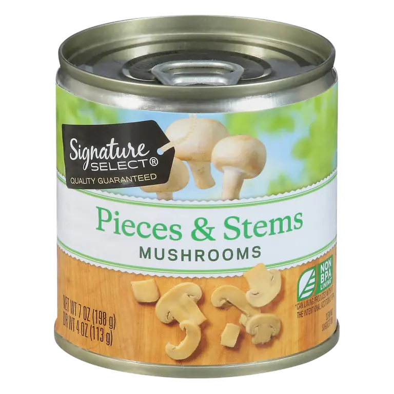 Mushrooms Pieces & Stems