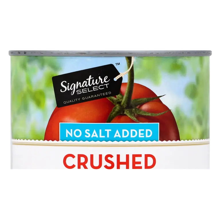 No Salt Added Crushed Tomatoes in Rich Puree
