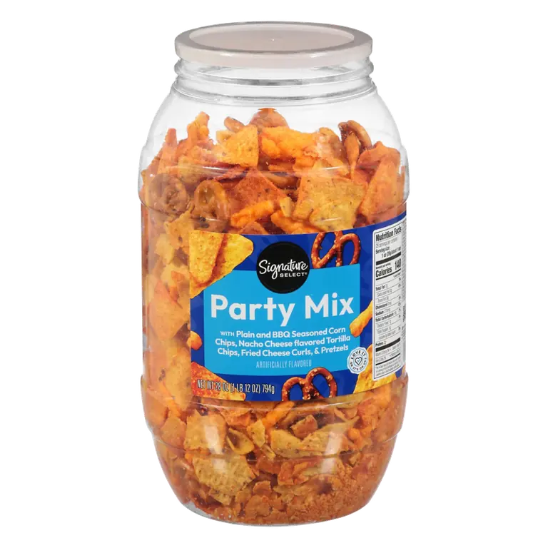 Party Flavored Mix with Corn Chips