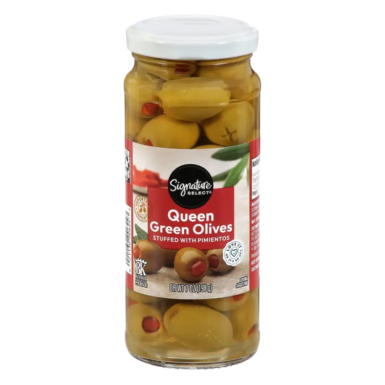 Queen Green Olives Stuffed with Pimientos