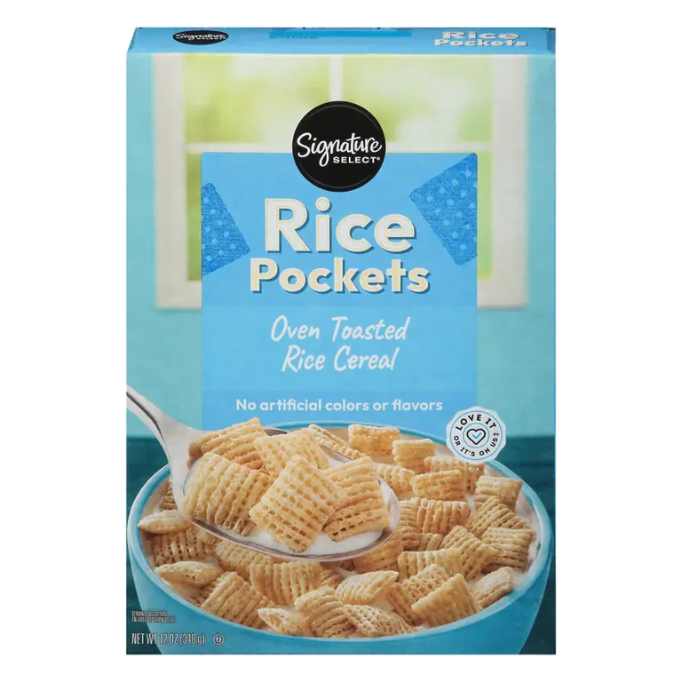 Rice Pockets Oven Toasted Rice Cereal