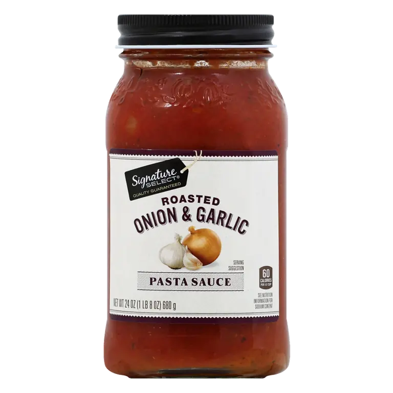 Roasted Onion & Garlic Pasta Sauce