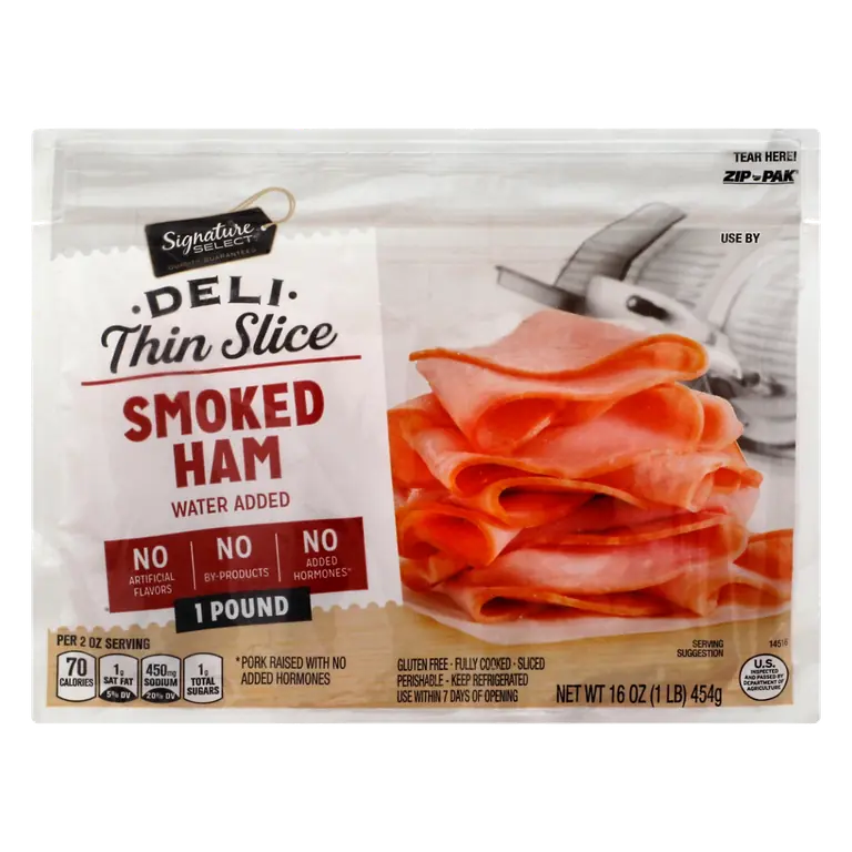 Smoked Ham Deli Thin Slice