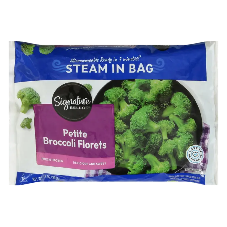 Steam in Bag Petite Broccoli Florets