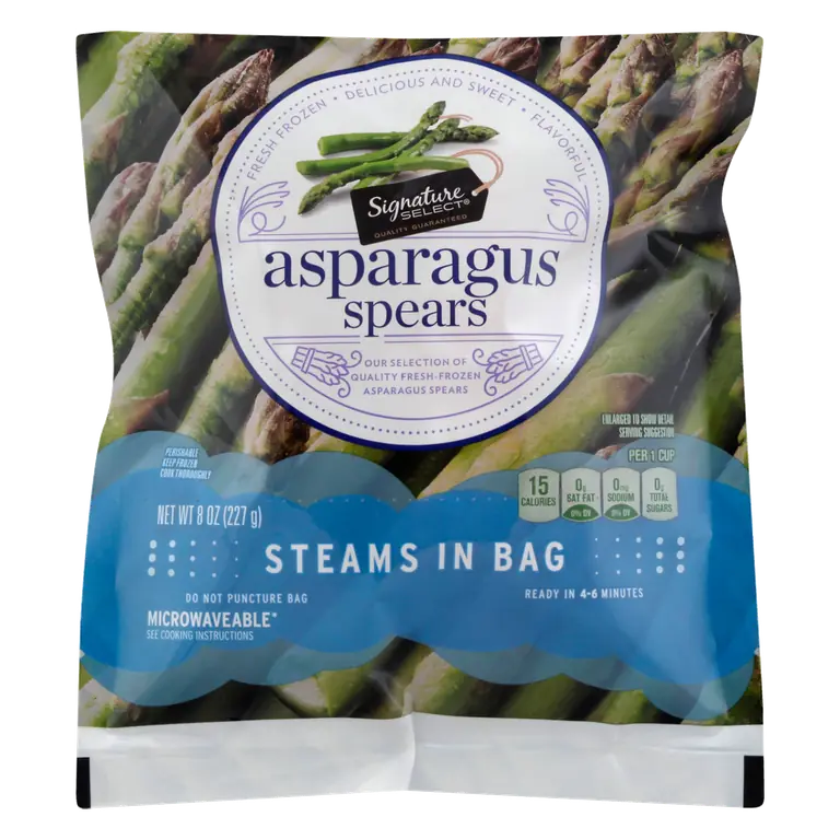 Steams in Bag Asparagus Spears