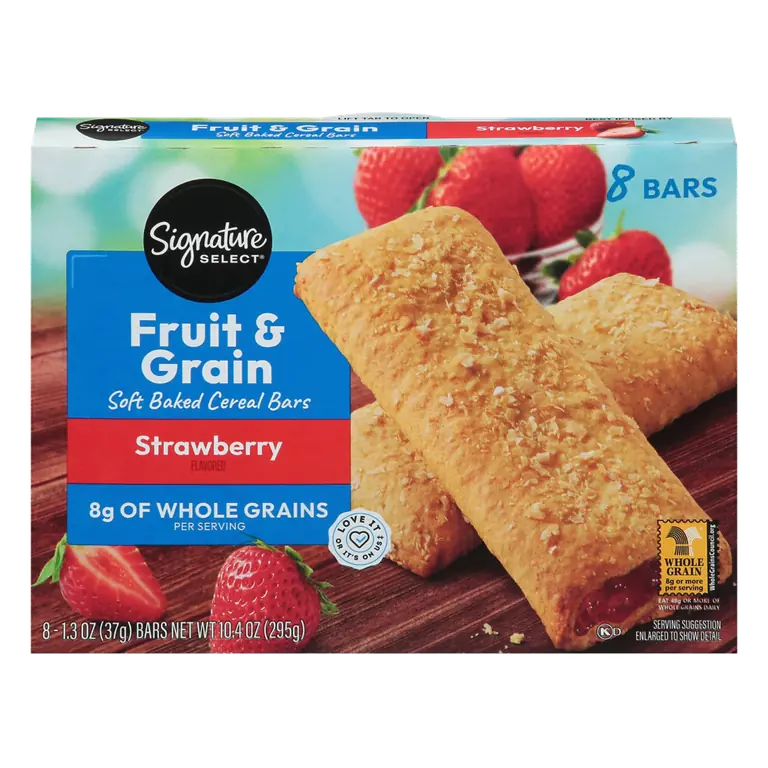 Strawberry Fruit & Grain Soft Baked Cereal Bars
