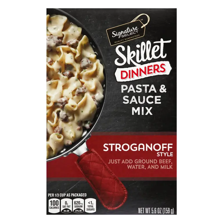Stroganoff Style Skillet Dinners Pasta & Sauce Mix