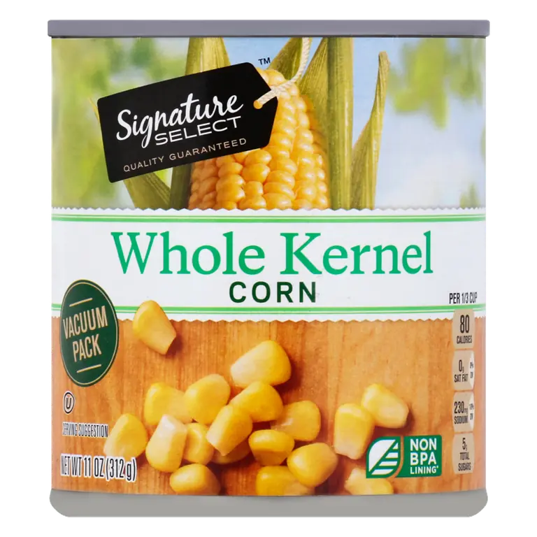 Sweet Whole Kernel Corn