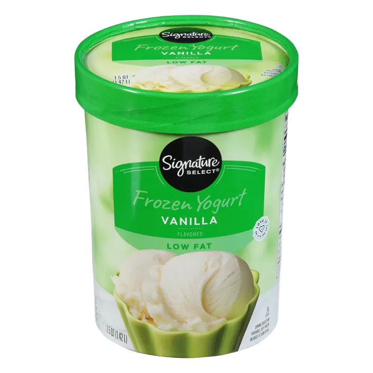 Vanilla Low Fat Frozen Yogurt