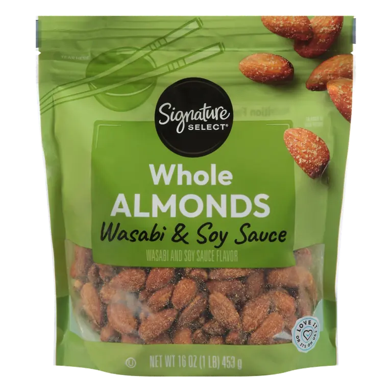 Wasabi & Soy Sauce Whole Almonds