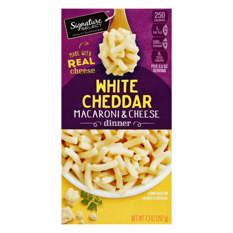 White Cheddar Macaroni & Cheese Dinner
