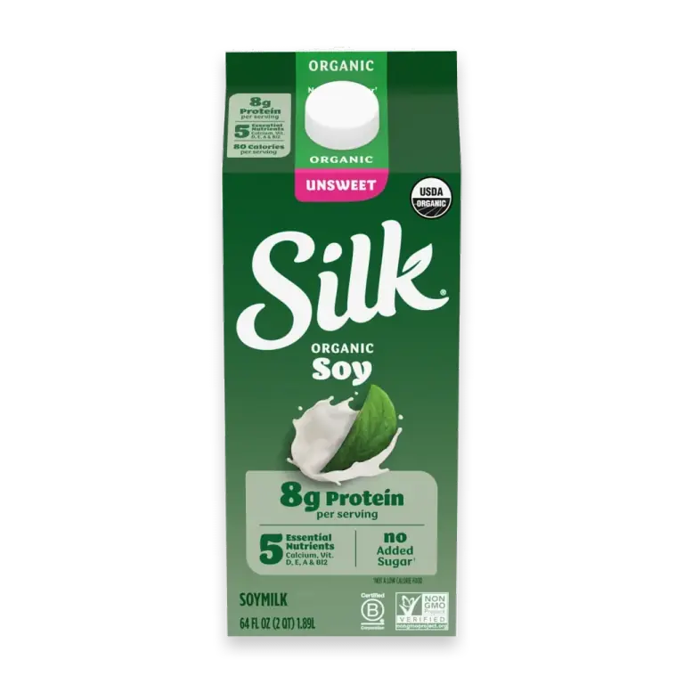 Organic Unsweet Dairy Free Vegan Soy Milk