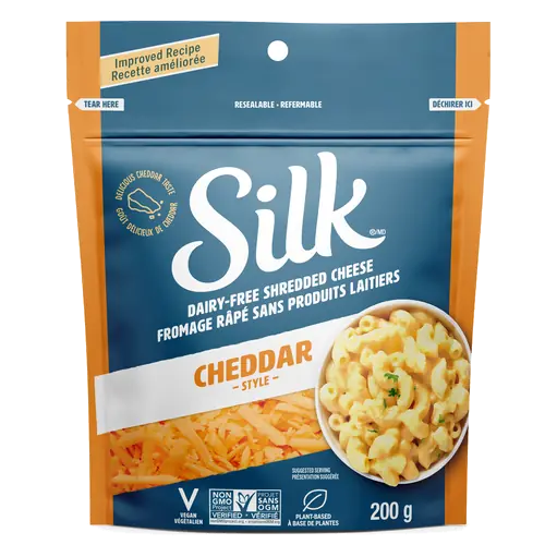 Dairy-Free Shredded Cheese Cheddar 200 g