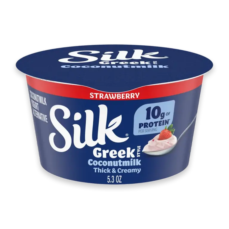 Strawberry Dairy Free Coconut Milk Greek Style Yogurt Alternative Cup