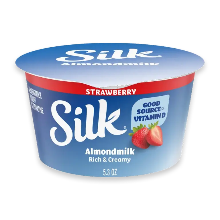 Strawberry Dairy Free Vegan Almond Milk Yogurt Alternative Cup