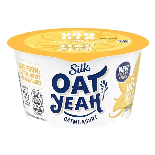 the Vanilla One Oatmilkgurt Yogurt Alternative