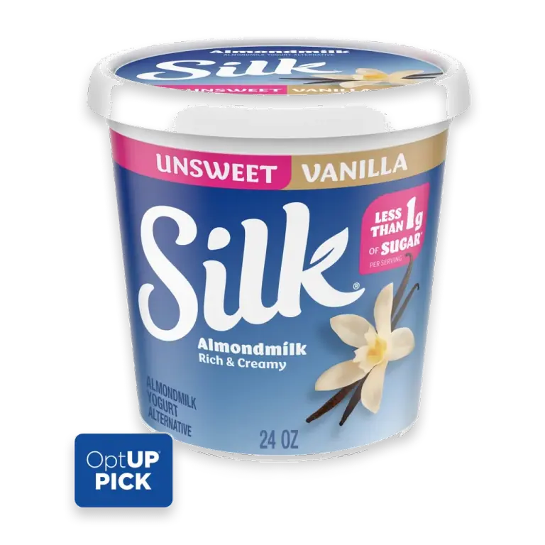 Unsweetened Vanilla Dairy Free Vegan Almond Milk Yogurt Alternative Tub