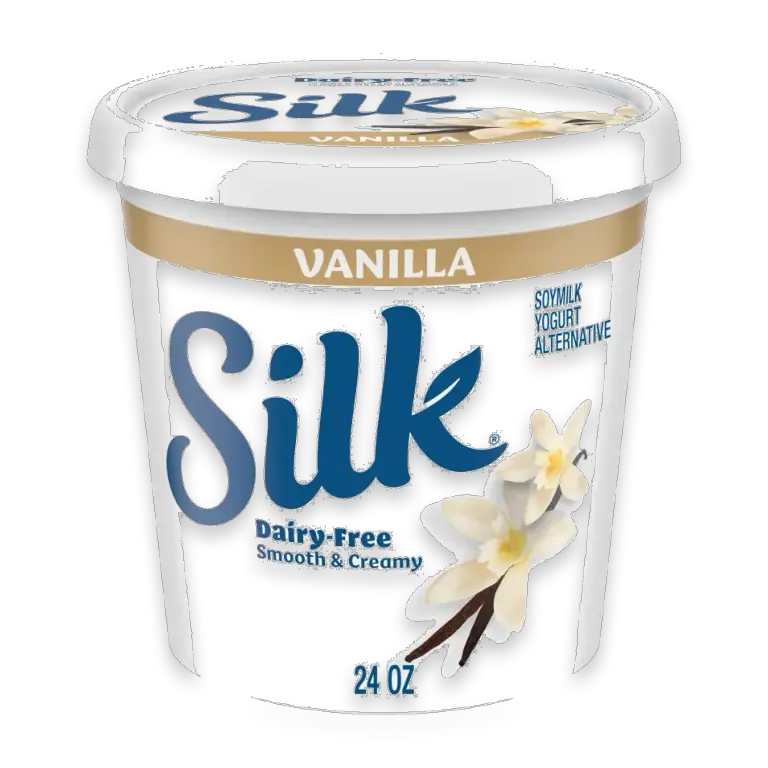 Vanilla Dairy Free Vegan Soy Milk Yogurt Alternative Tub