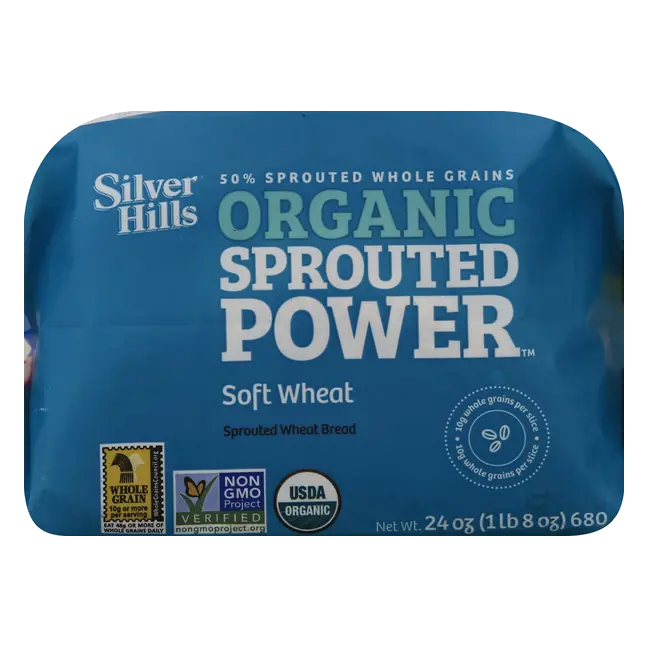 Soft Wheat Organic Sprouted Whole Grain Bread