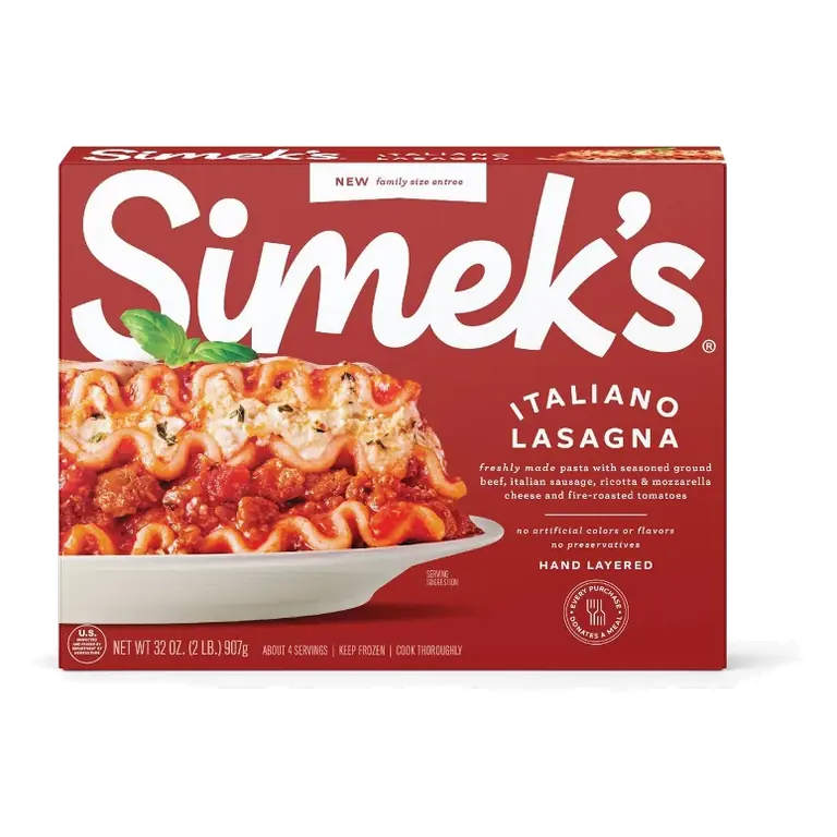 Simek's Italiano Lasagna, 32oz
